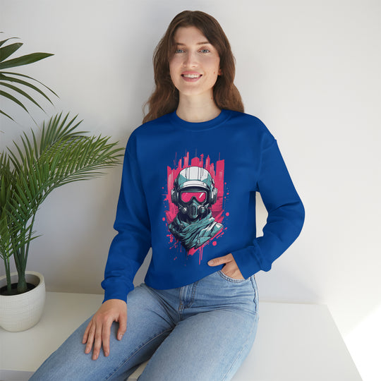 Gas Mask Astronaut Unisex Sweatshirt - Wave Fusions