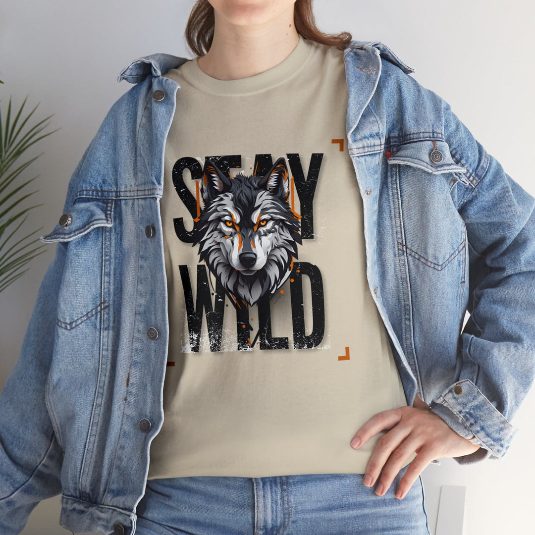 Wolf in the Shadows T-shirt - Stay Wild