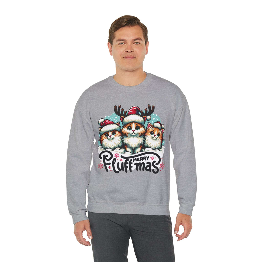 Merry Fluffmas Christmas Unisex Sweatshirt