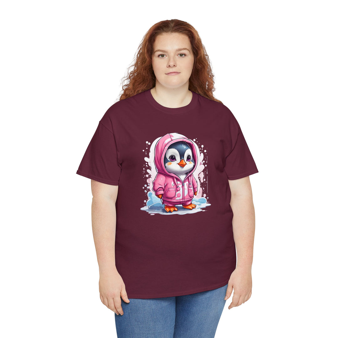 Penguin Unisex Heavy Cotton Tee - Wave Fusions