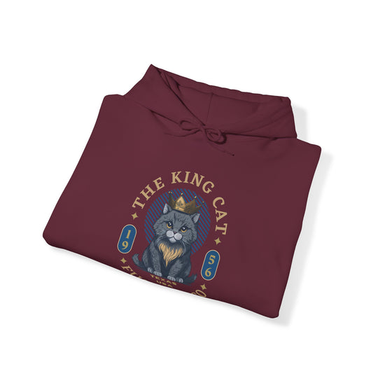 The King Cat Hoodie - Royal Feline Series