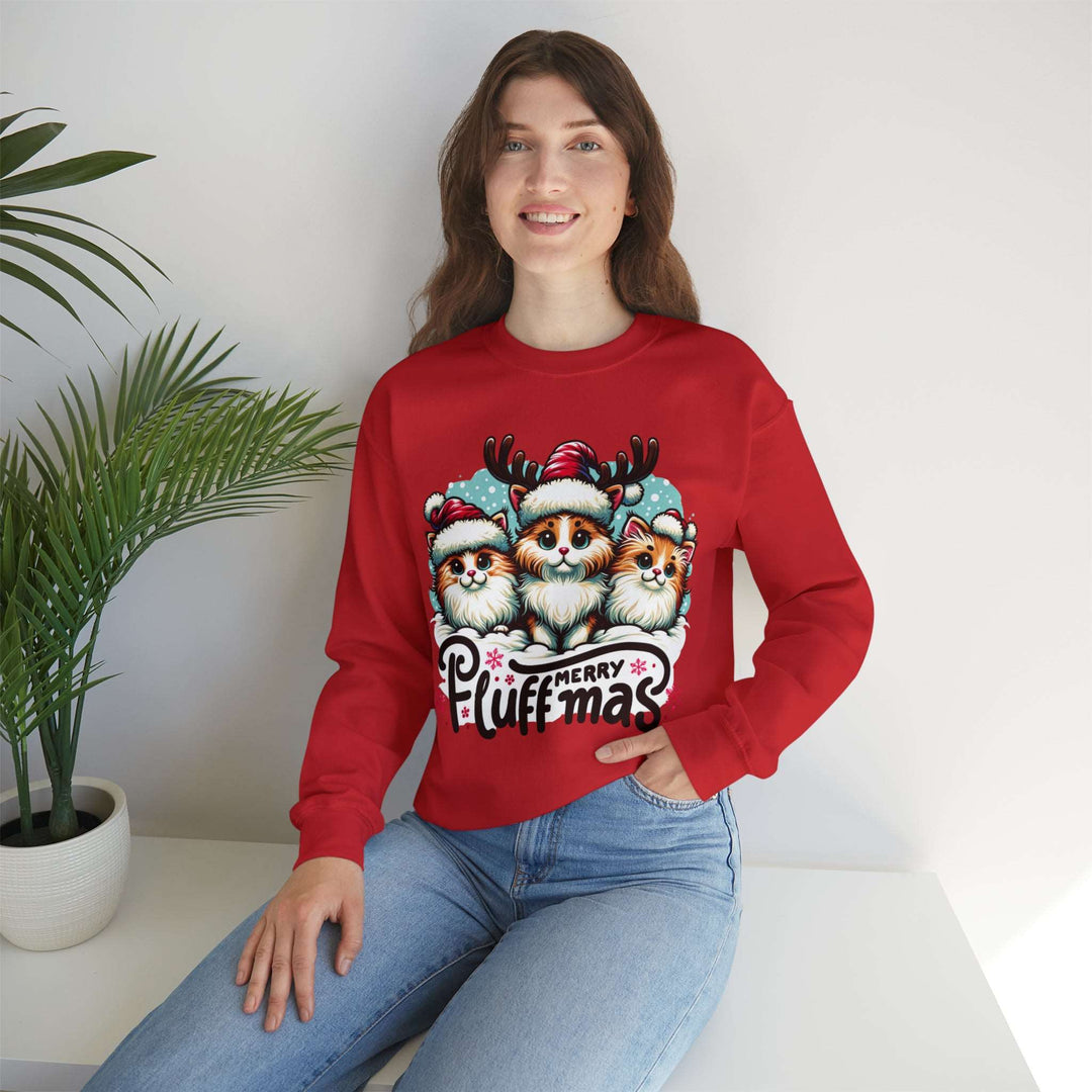 Merry Fluffmas Christmas Unisex Sweatshirt