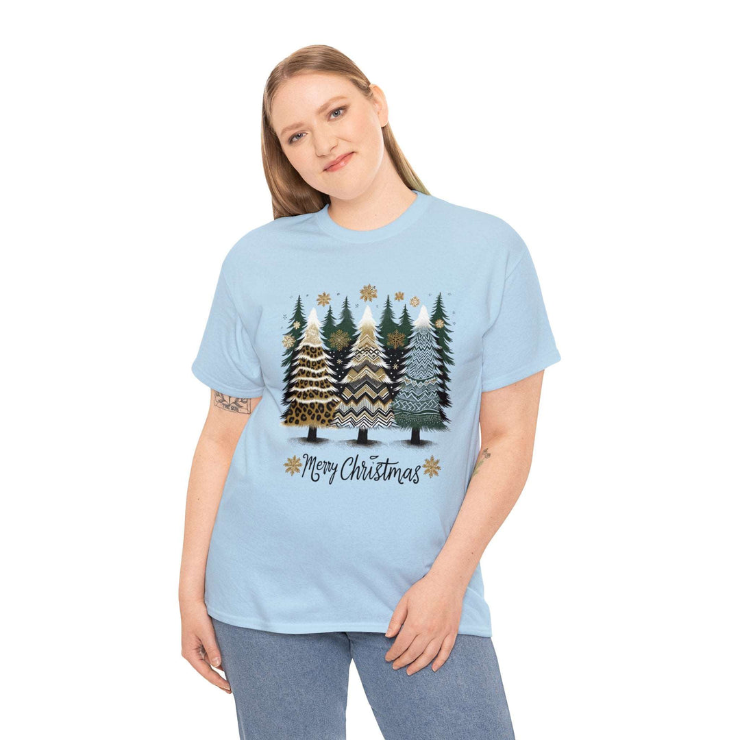 Designed Christmas Trees Unisex T Shirt