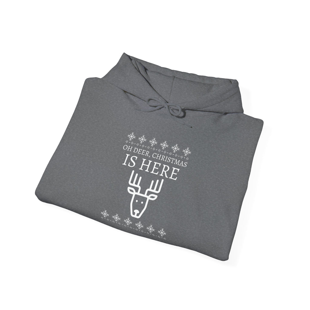 Oh Deer Festive Holiday Hoodie