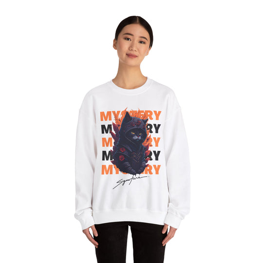 Cat Knight Armor Mystery Cat Sweatshirt