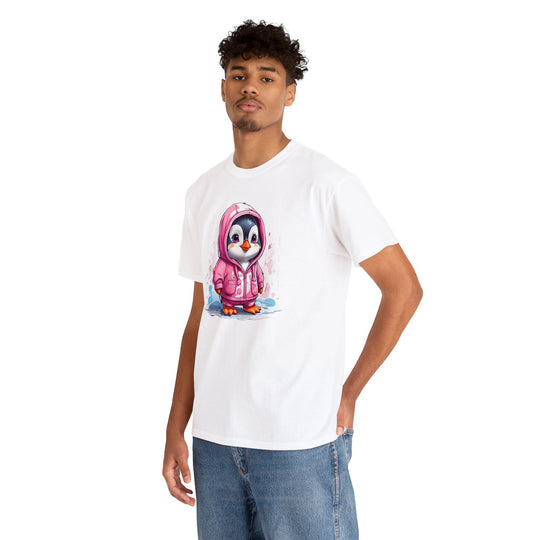 Penguin Unisex Heavy Cotton Tee - Wave Fusions