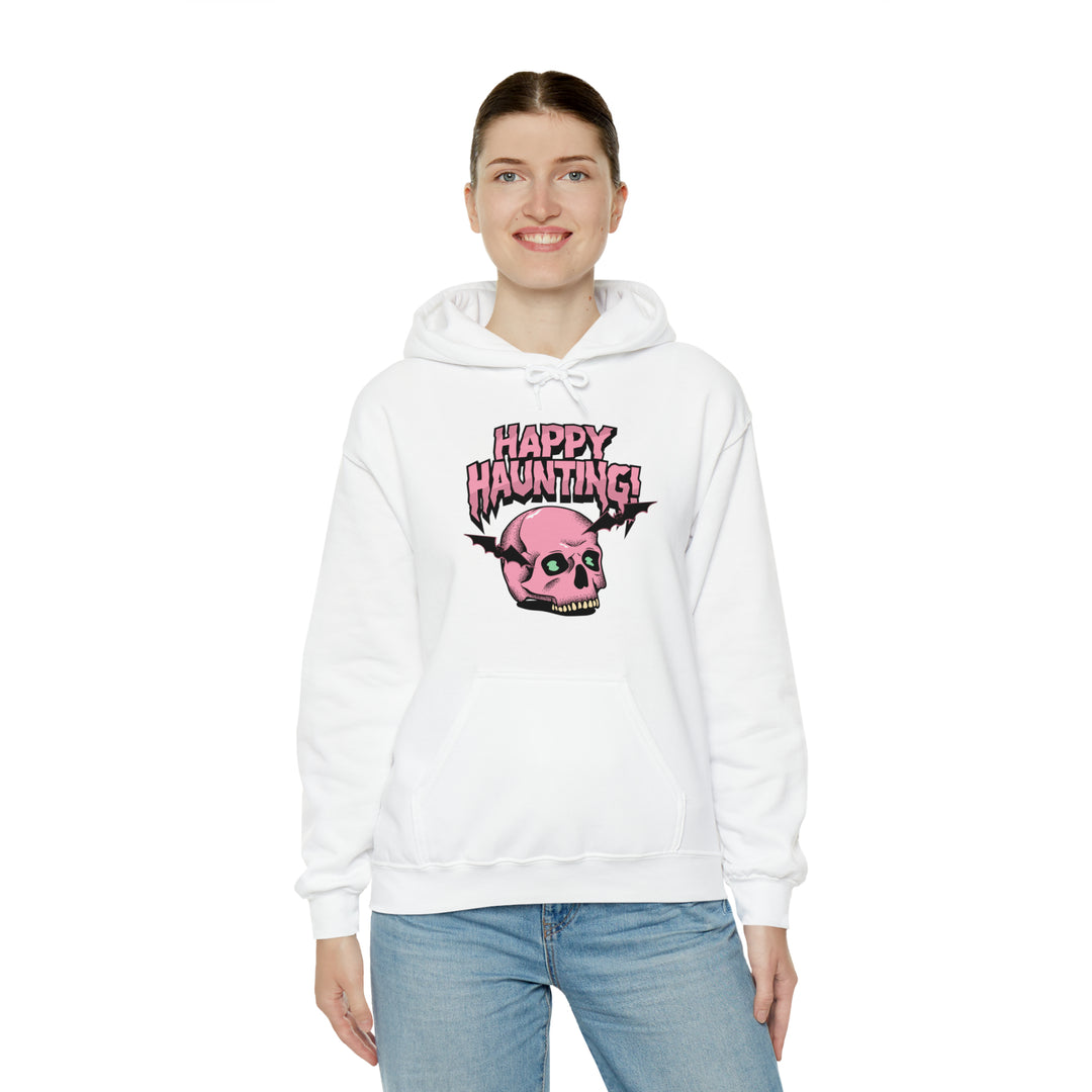 Happy Haunting Unisex Hoodie - Wave Fusions