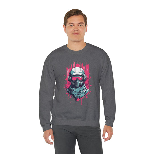 Gas Mask Astronaut Unisex Sweatshirt - Wave Fusions