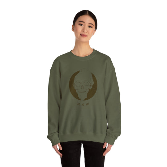 Dark Santa Skull Holiday Sweatshirt