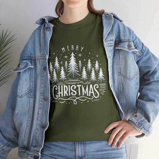 Midnight Magic Christmas Trees Unisex T Shirt