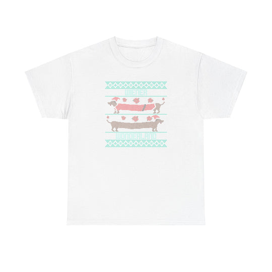 Wiener Wonderland Festive Dachshund Tee