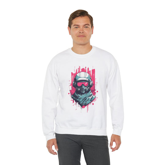 Gas Mask Astronaut Unisex Sweatshirt - Wave Fusions