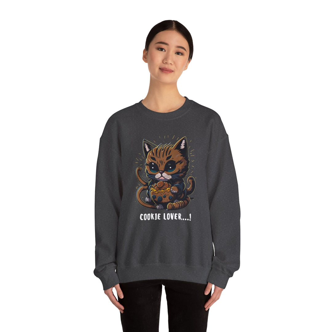 Cookie Lover Cat Sweatshirt - Sugary Paws