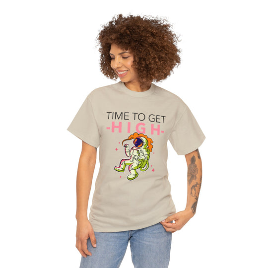 Time To Get High Unisex T Shirt - Wave Fusions