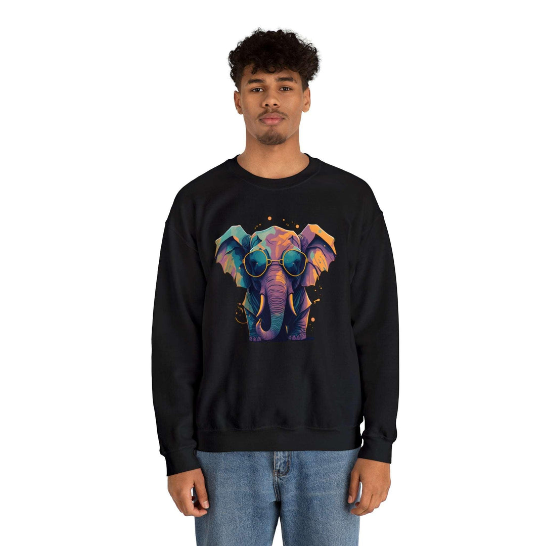 Cool Elephant Crewneck Sweatshirt