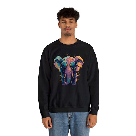 Cool Elephant Crewneck Sweatshirt