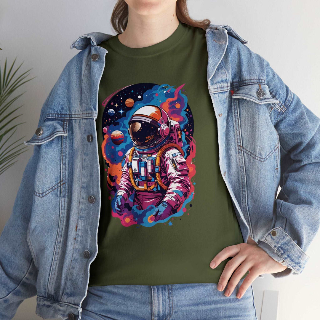 Cosmic Voyager Astronaut Unisex T Shirt