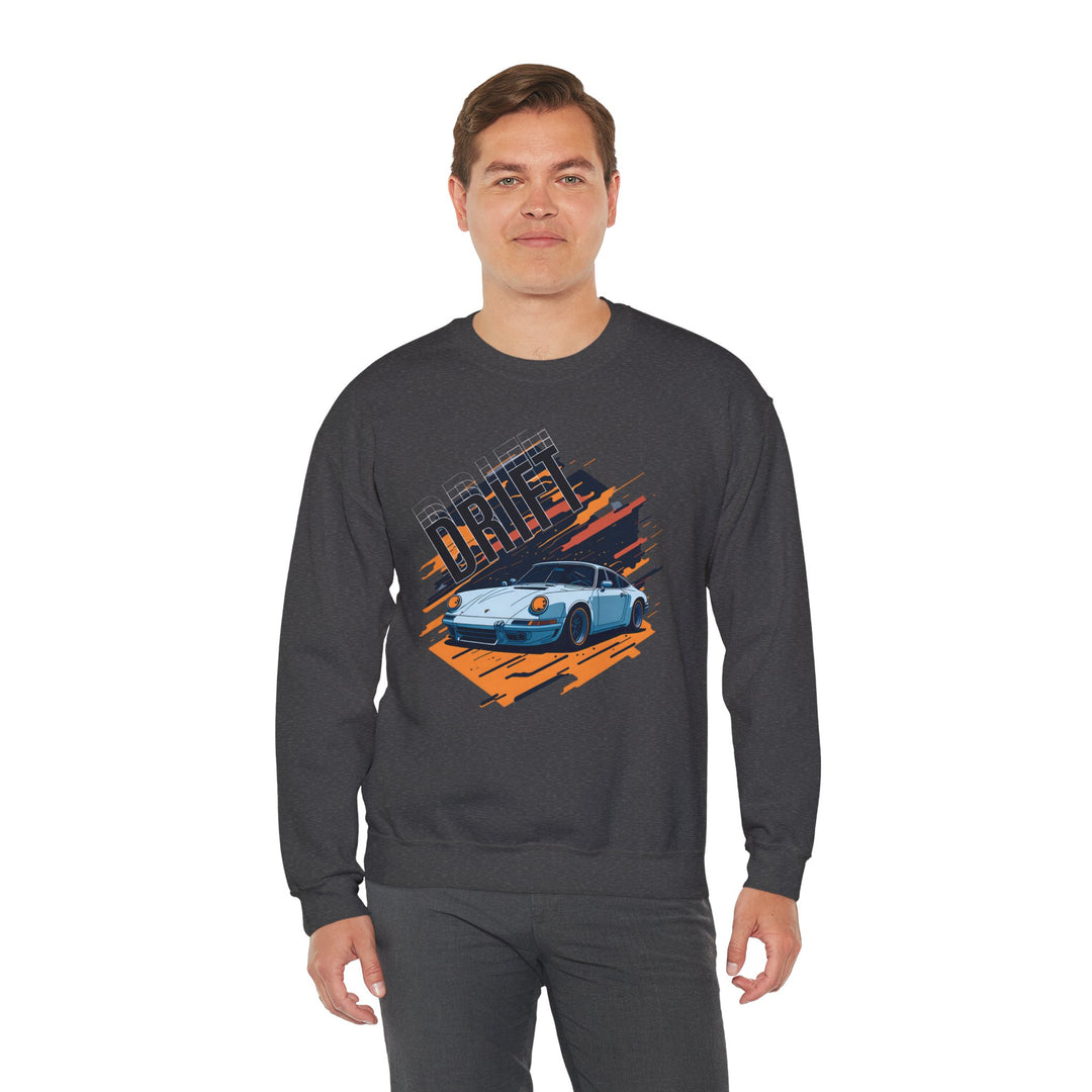 Turbo Drift Crewneck - Wave Fusions Auto Inspired Sweatshirt