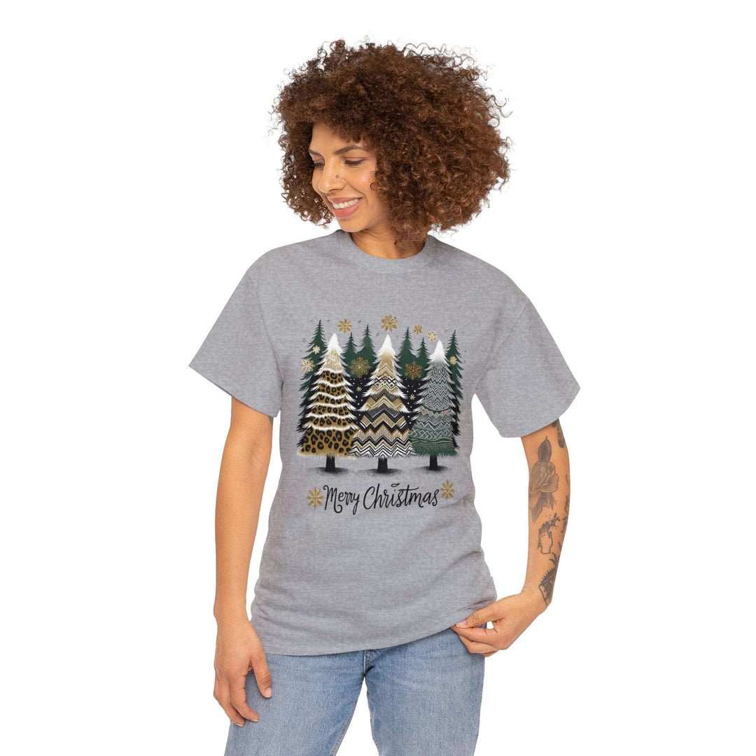 Designed Christmas Trees Unisex T Shirt