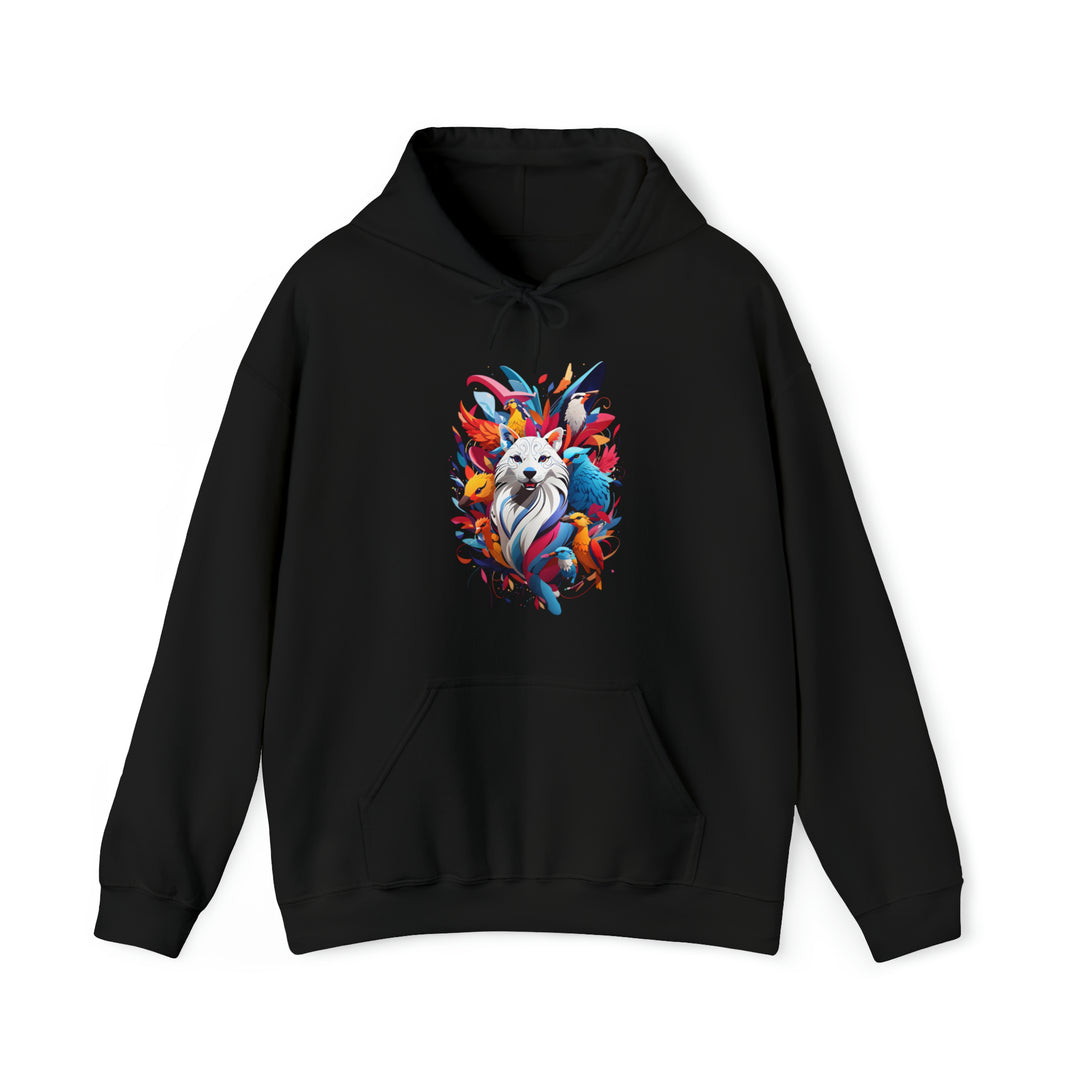 Dog and Phoenix Heavy Blend™ Hooded Sweatshirt - Wave Fusions