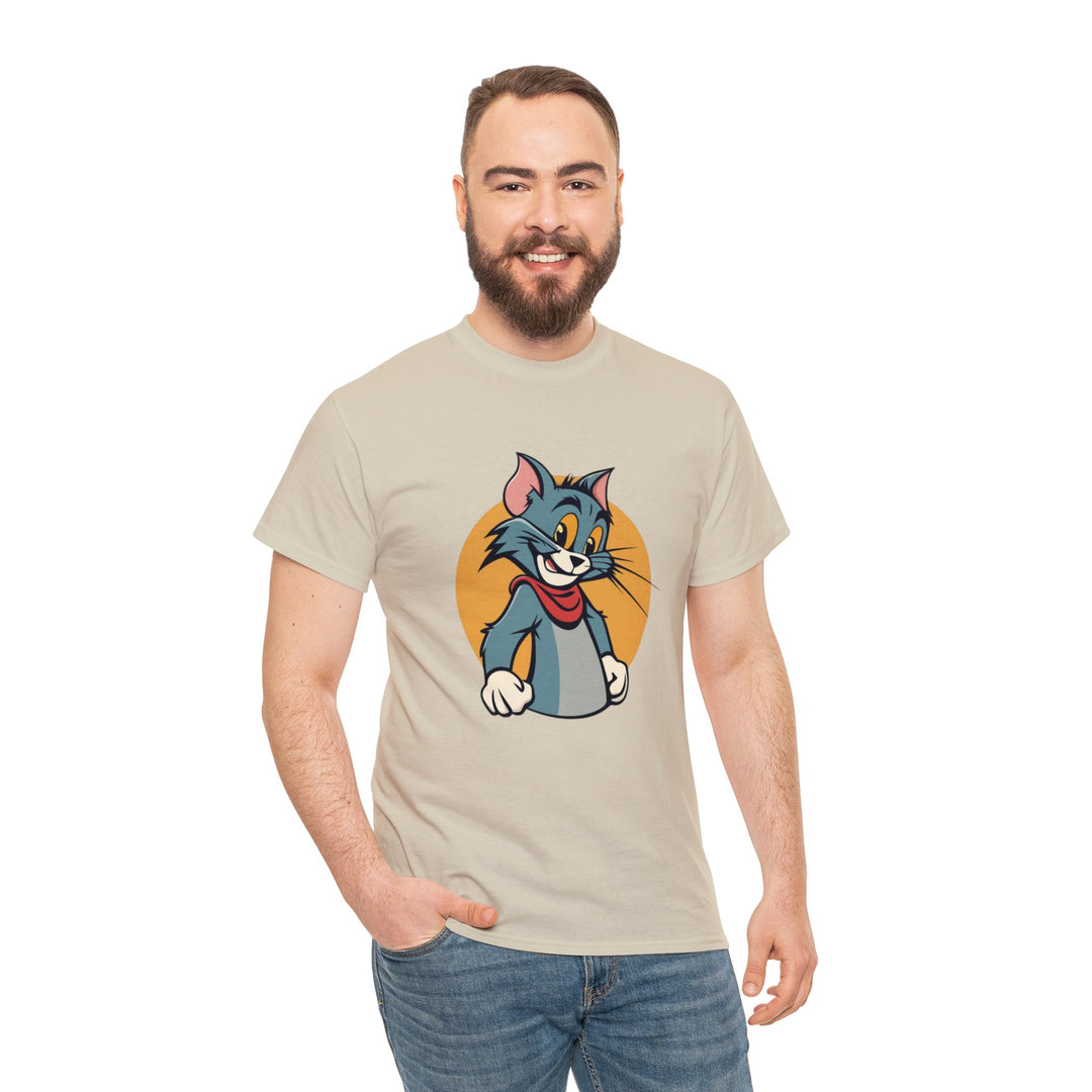 Tom Cat Grin T-Shirt -  Joyful Jumper