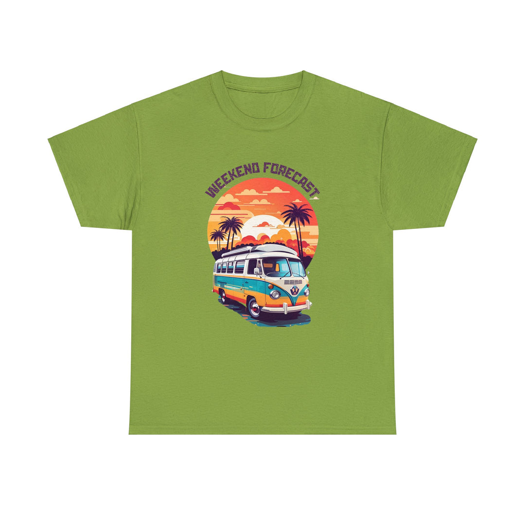 Weekend Forecast Van Life T-Shirt - Weekend Forecast Sunset Edition