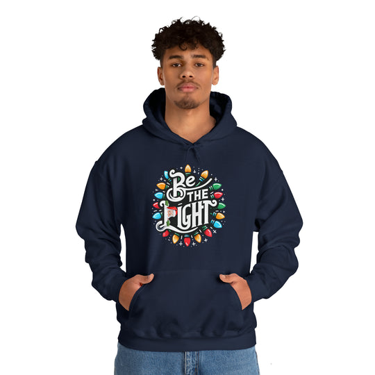 Be The Light Christmas Unisex Hoodie - Wave Fusions