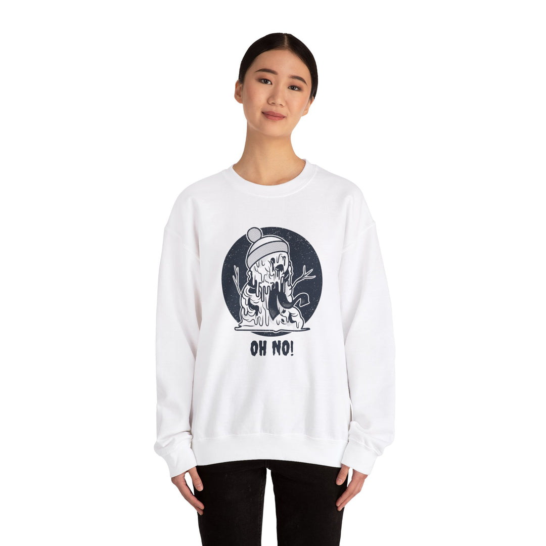 Oh No! Melting Snowman Crewneck