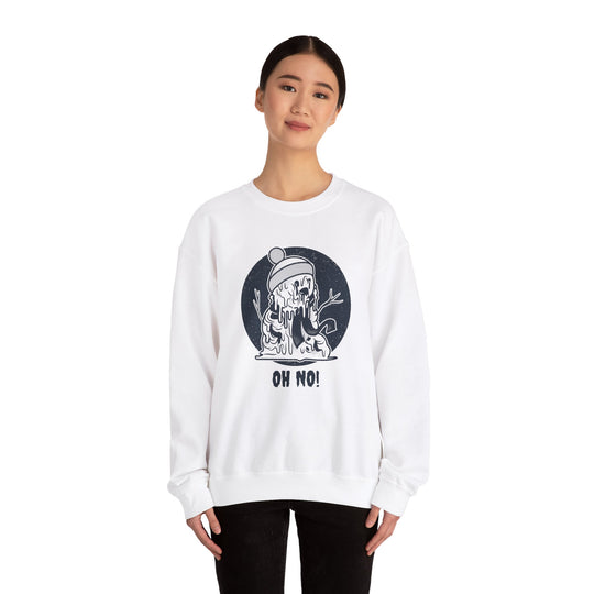 Oh No! Melting Snowman Crewneck