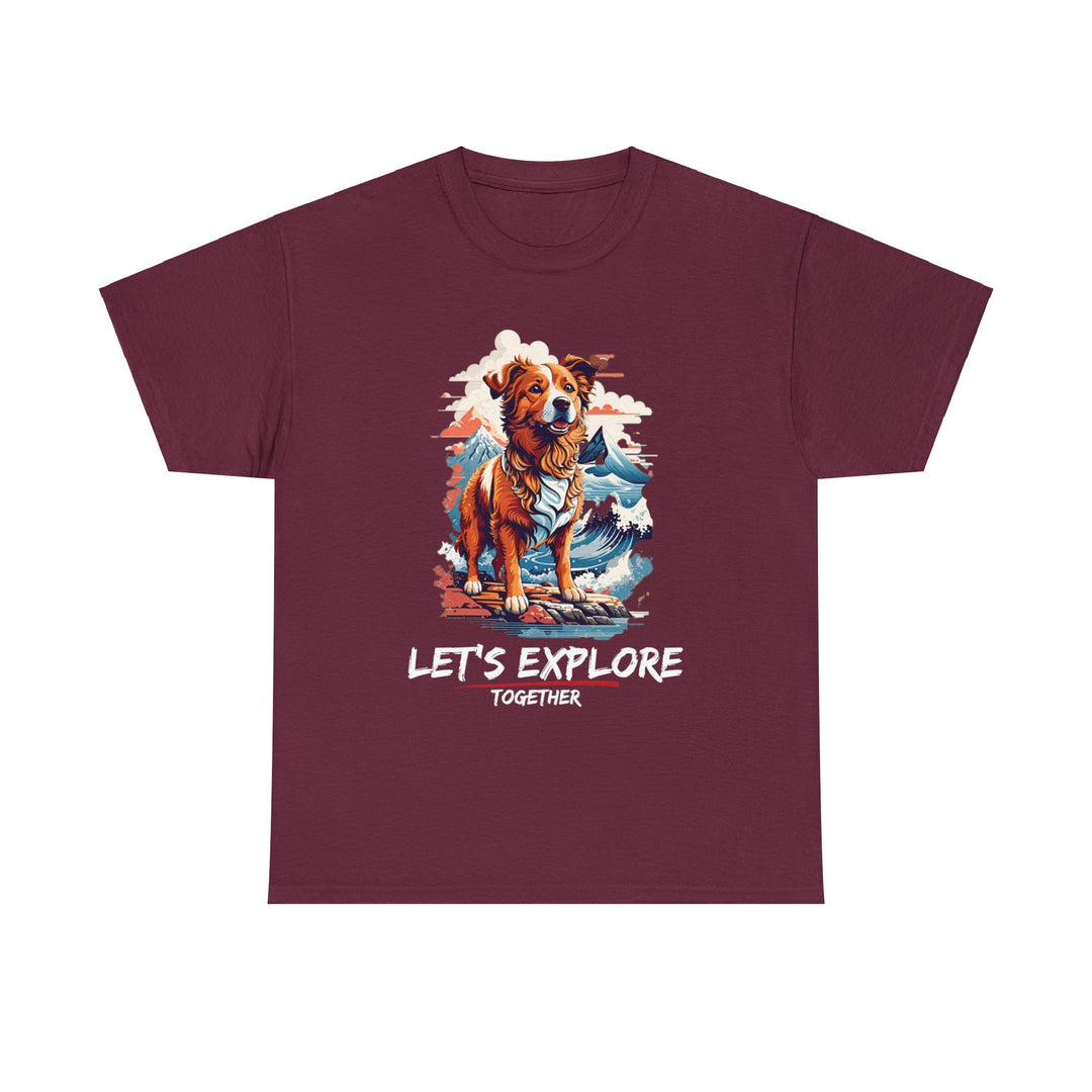 Lets Explore Together Adventure Buddy T Shirt