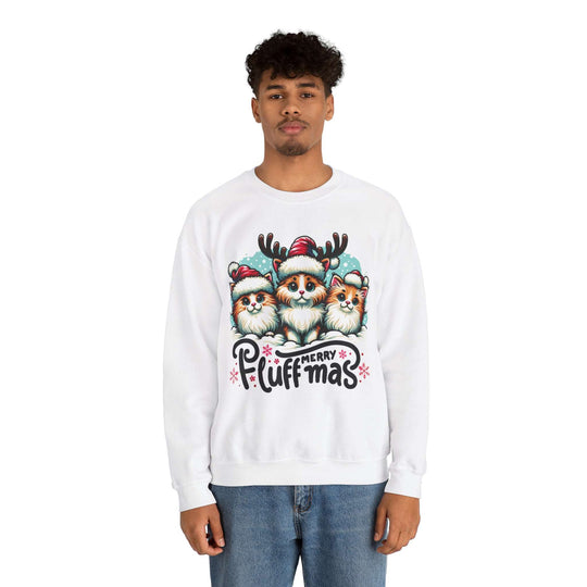 Merry Fluffmas Christmas Unisex Sweatshirt