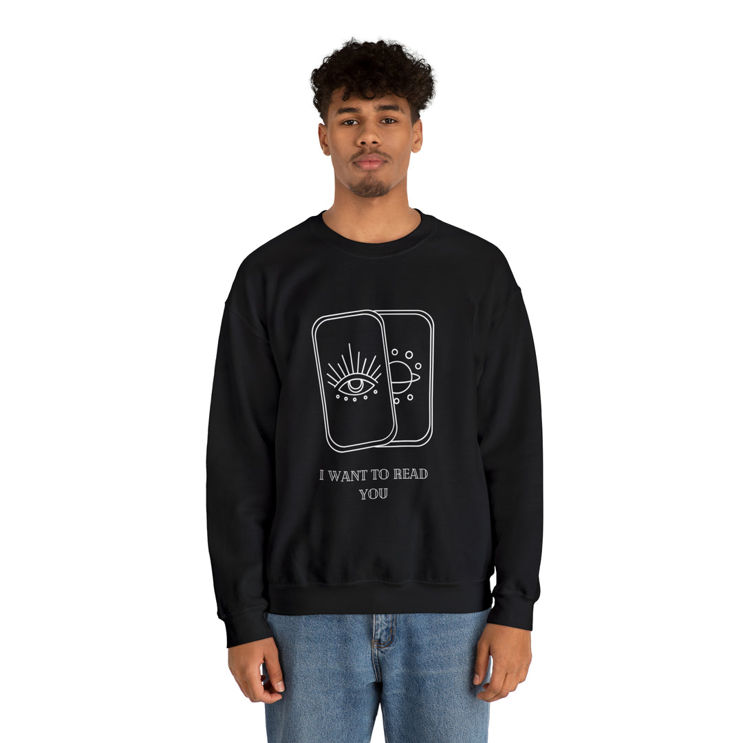 I Want To Read You Unisex Heavy Blend™ Crewneck Sweatshirt - Wave Fusions