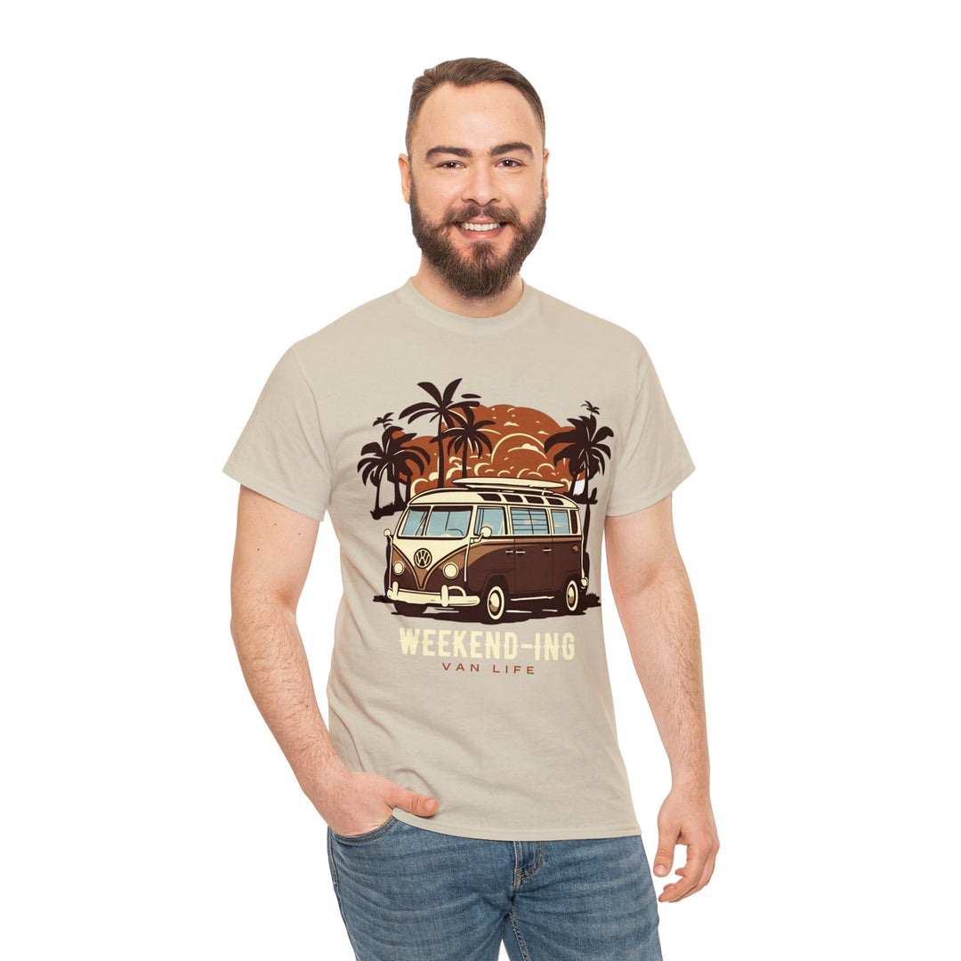 Weekend-ing Adventure Van Life T-Shirt - Escape in Style