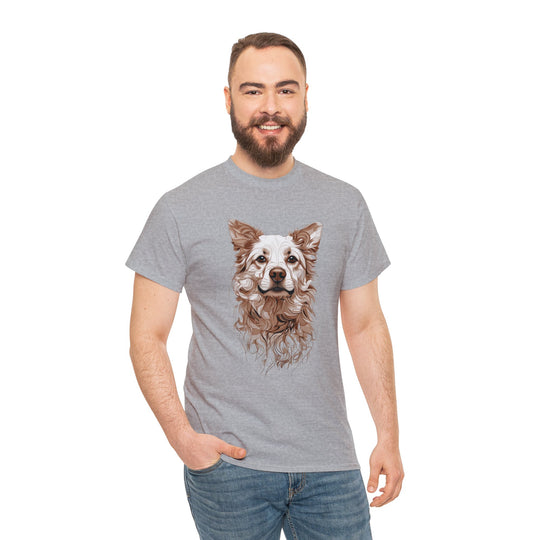 Furry Friend Dog T-shirt - Lifelike Pup