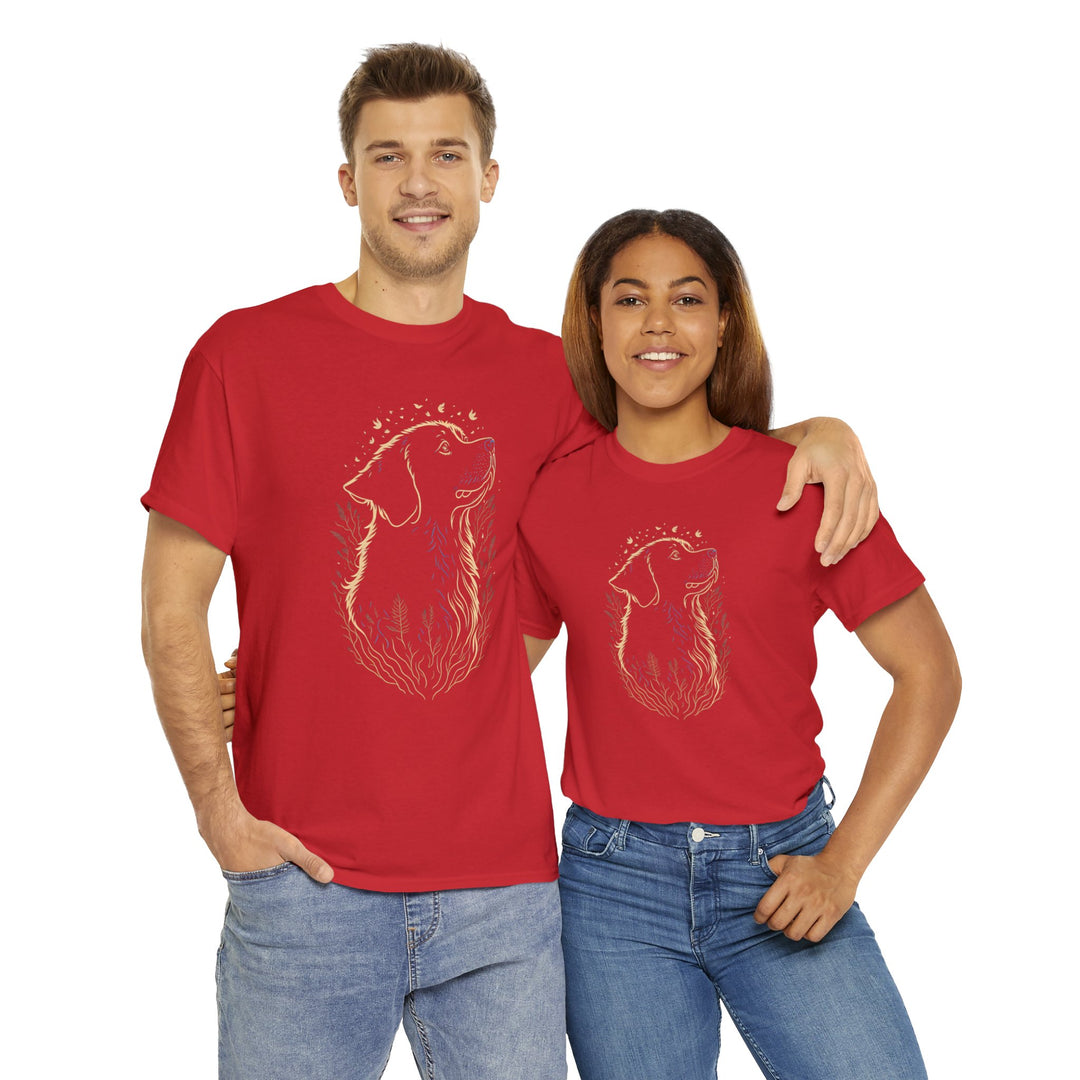 Dog Unisex Heavy Cotton Tee - Wave Fusions