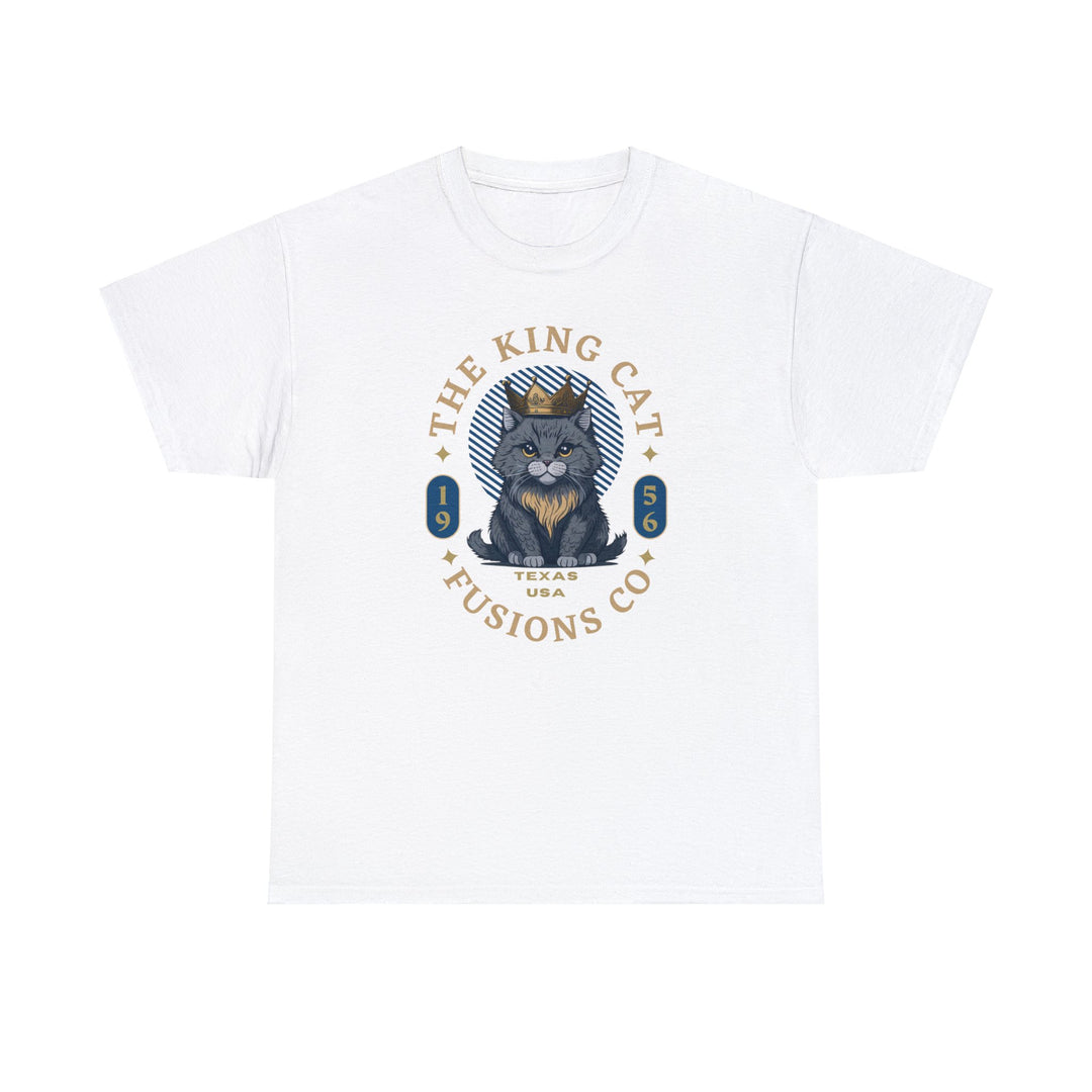 The King Cat T-Shirt - Royal Feline Series