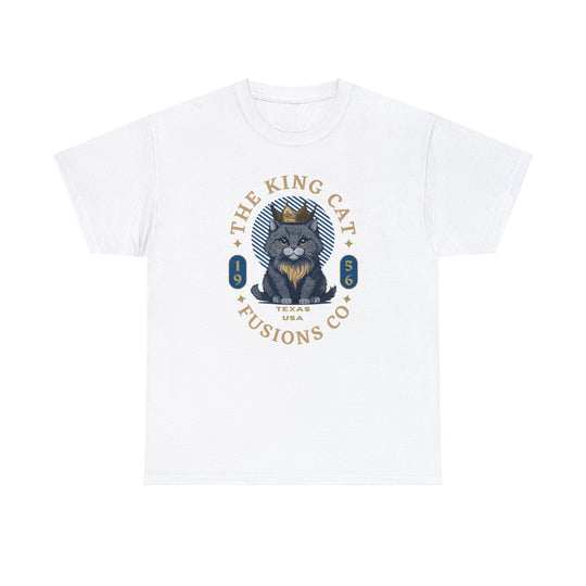 The King Cat T-Shirt - Royal Feline Series