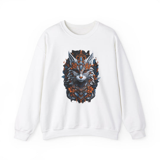 Tribal Majesty Cat Spirit Sweatshirt - Ancient Spirit Series