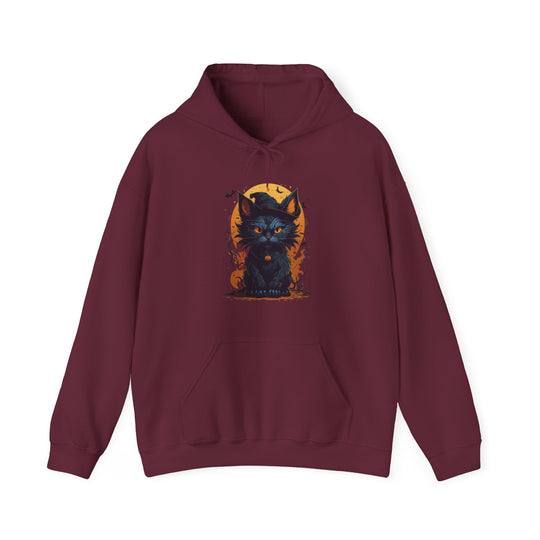 Hocus Pocus Black Cat Magic Hoodie