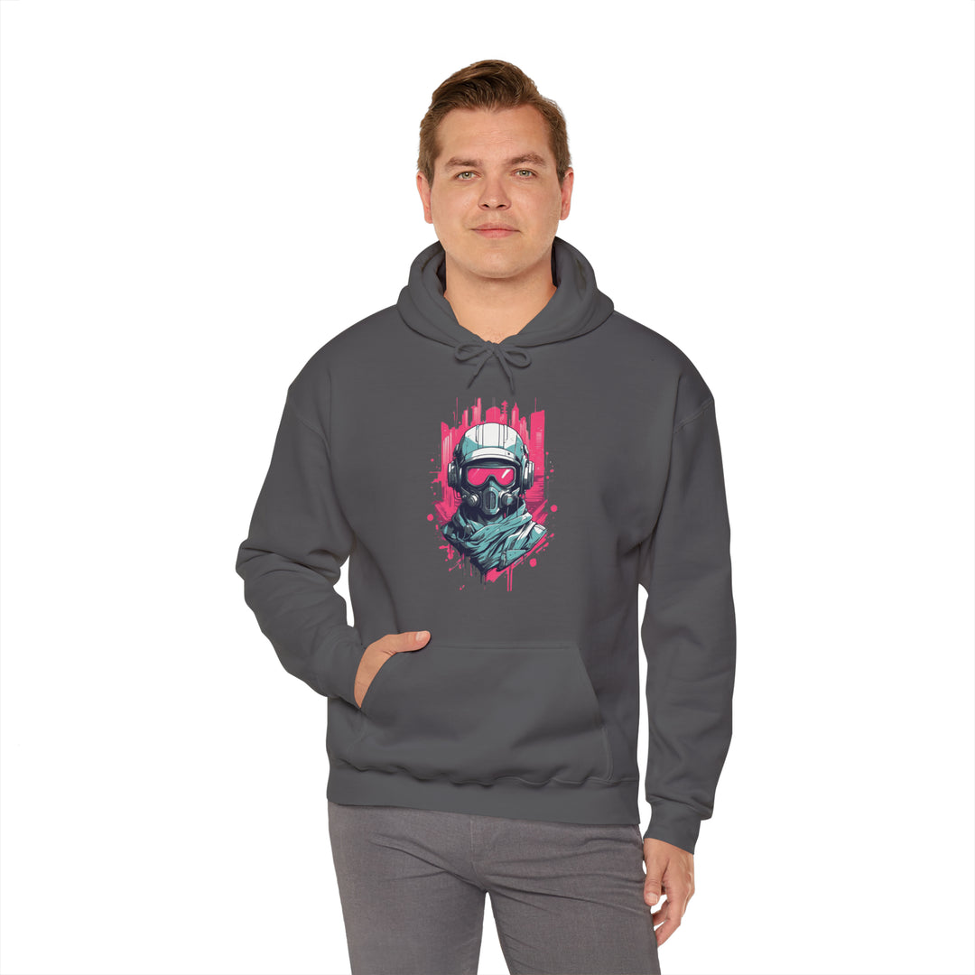 Gas Mask Astronaut Unisex Hoodie - Wave Fusions