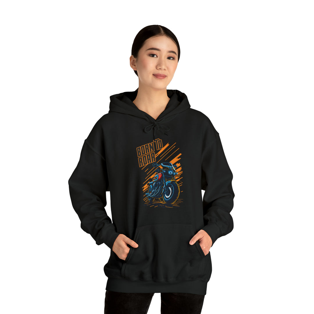 Born To Roar Unisex Hoodie - Wave Fusions