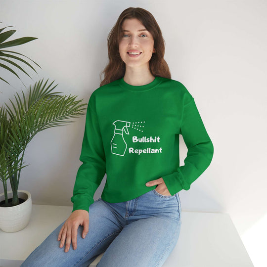 Bullshit Repellant Unisex Heavy Blend™ Crewneck Sweatshirt