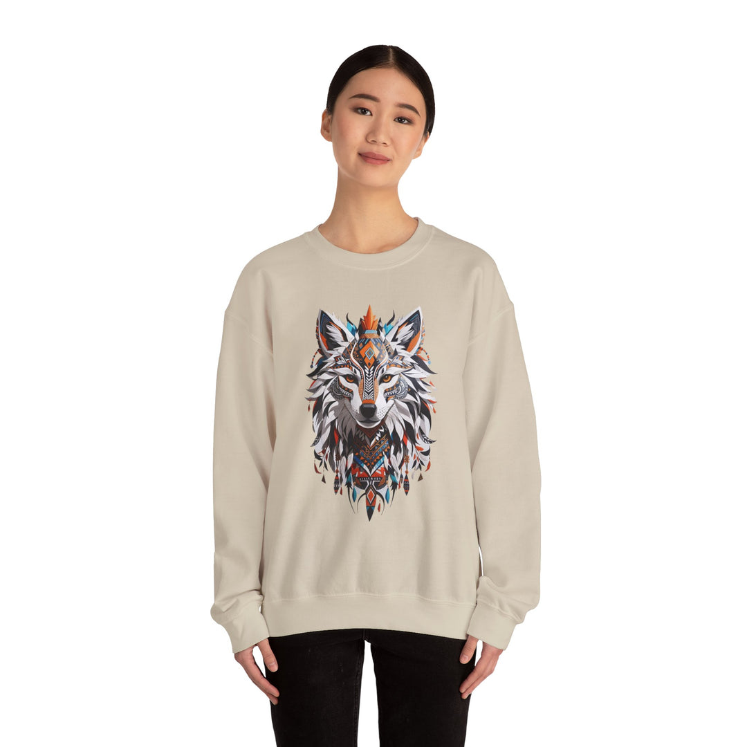 Ancient Spirit Wolf Sweatshirt - Tribal Tales