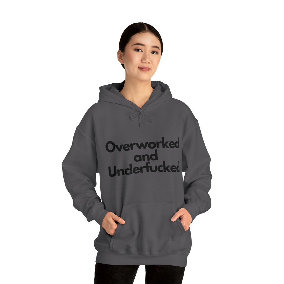 Overworked Unisex Hoodie - Wave Fusions