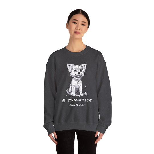 All You Need Is Love And A Dog Adorable Doggo Sweatshirt