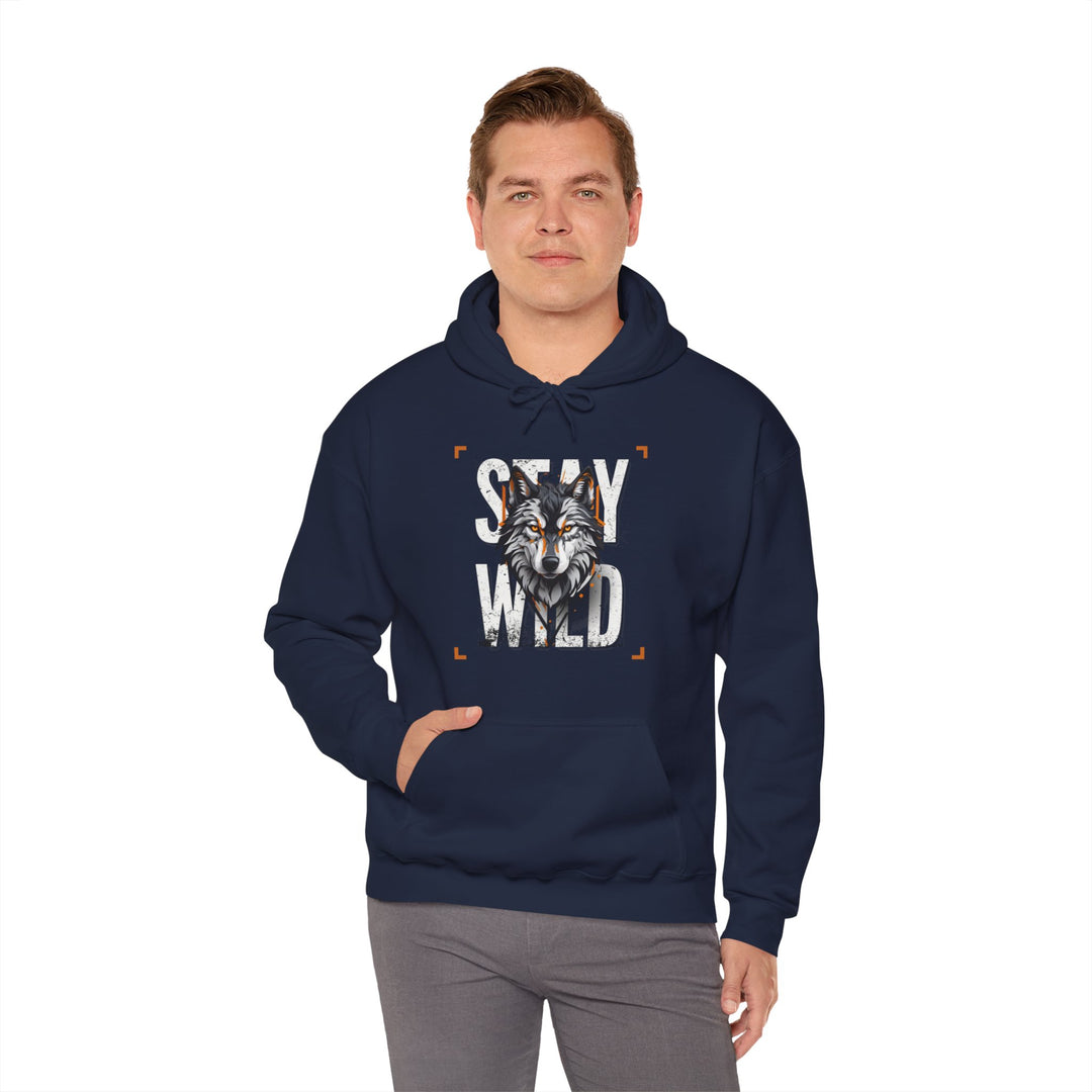 Wolf in the Shadows Hoodie - Stay Wild