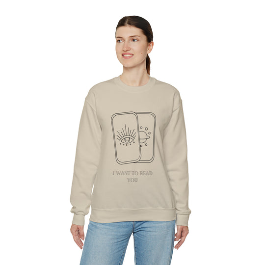 I Want To Read You Unisex Heavy Blend™ Crewneck Sweatshirt - Wave Fusions