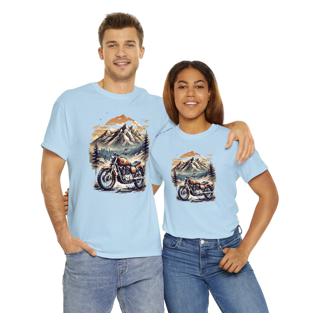 Highland Motorbike Unisex T Shirt - Wave Fusions