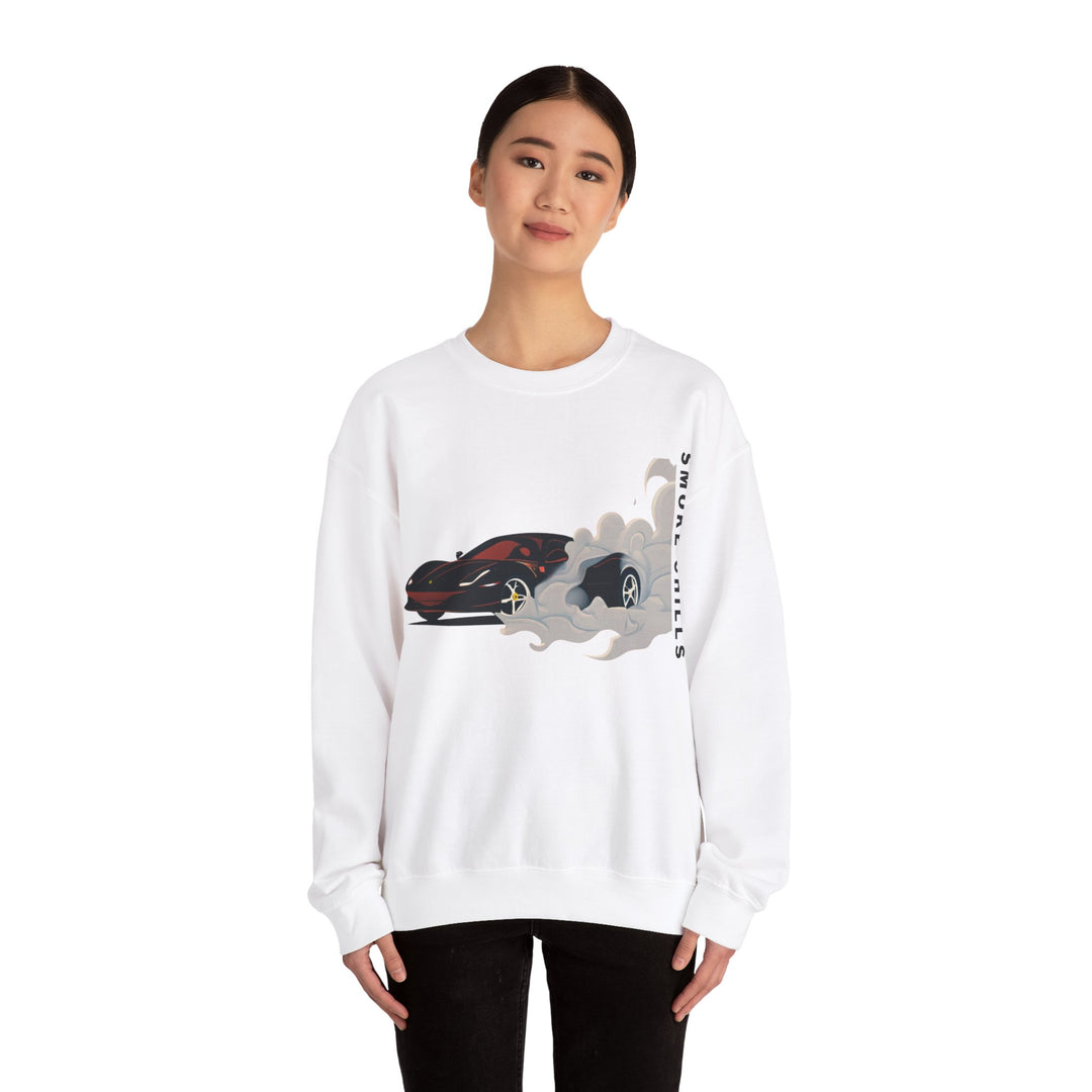 Smoke Chills Sports Car Sweatshirt - Modern Car Edition