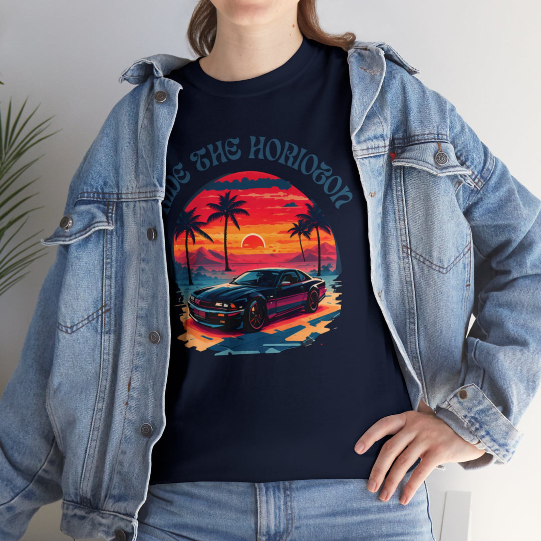 Ride the Horizon T-shirt - Vintage City Fashion